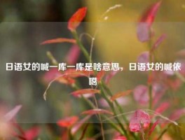 日语女的喊一库一库是啥意思，日语女的喊依噶